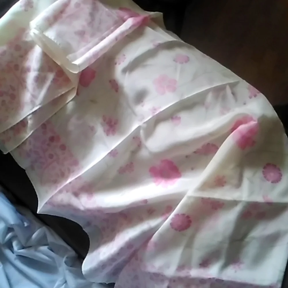Breast cancer awareness Floral scarf